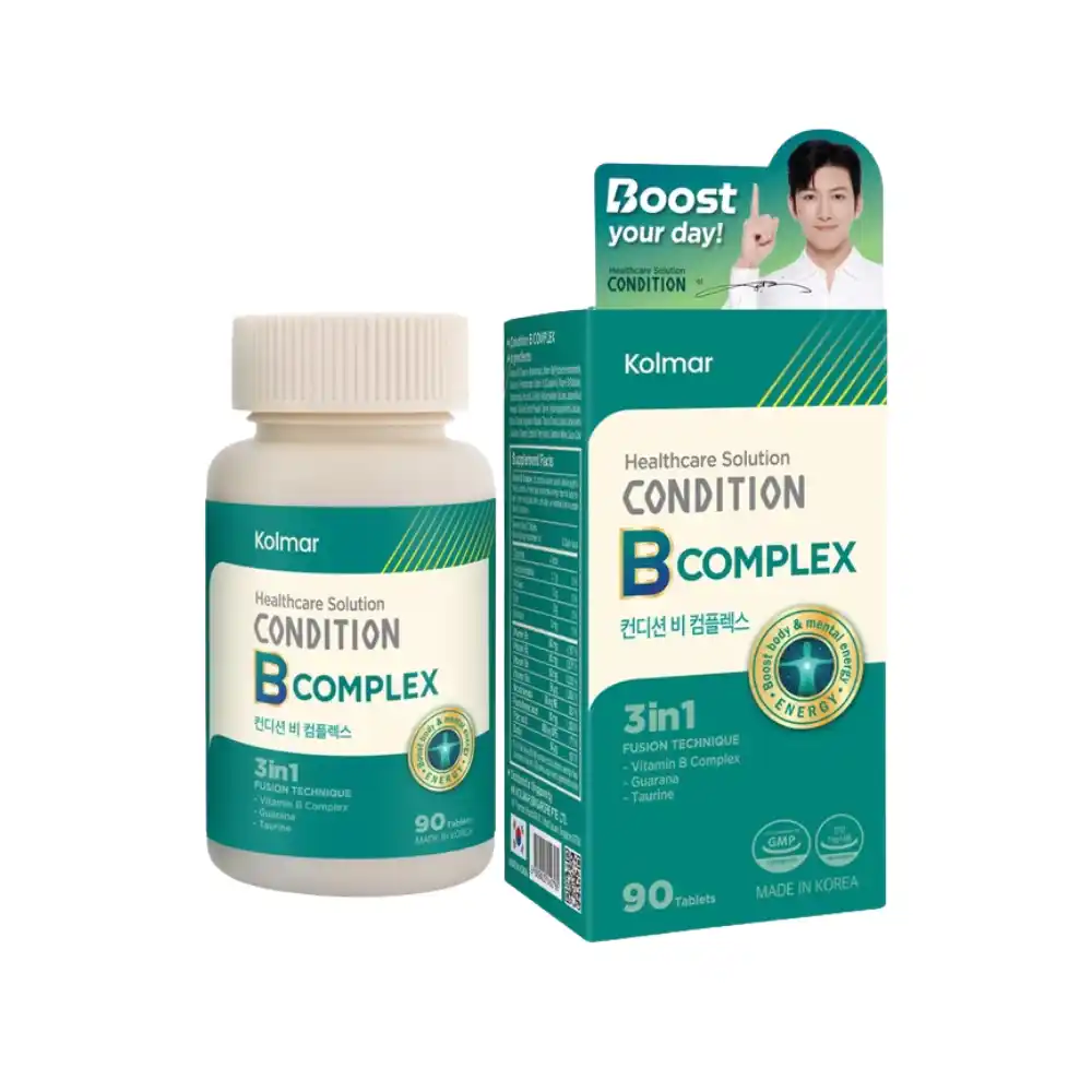 Viên uống bổ sung vitamin B Condition B Complex (Hộp 90 viên)
