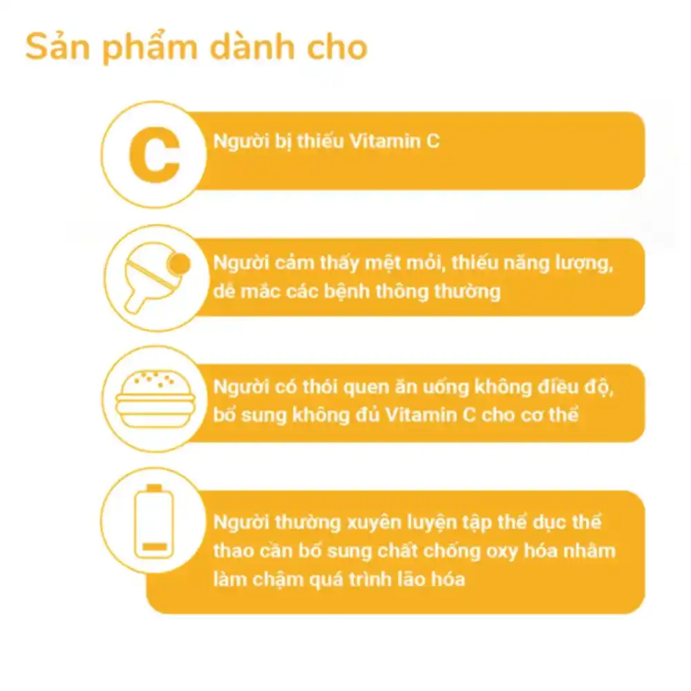 Viên uống bổ sung vitamin C Condition Let's C Premium (Hộp 60 viên)