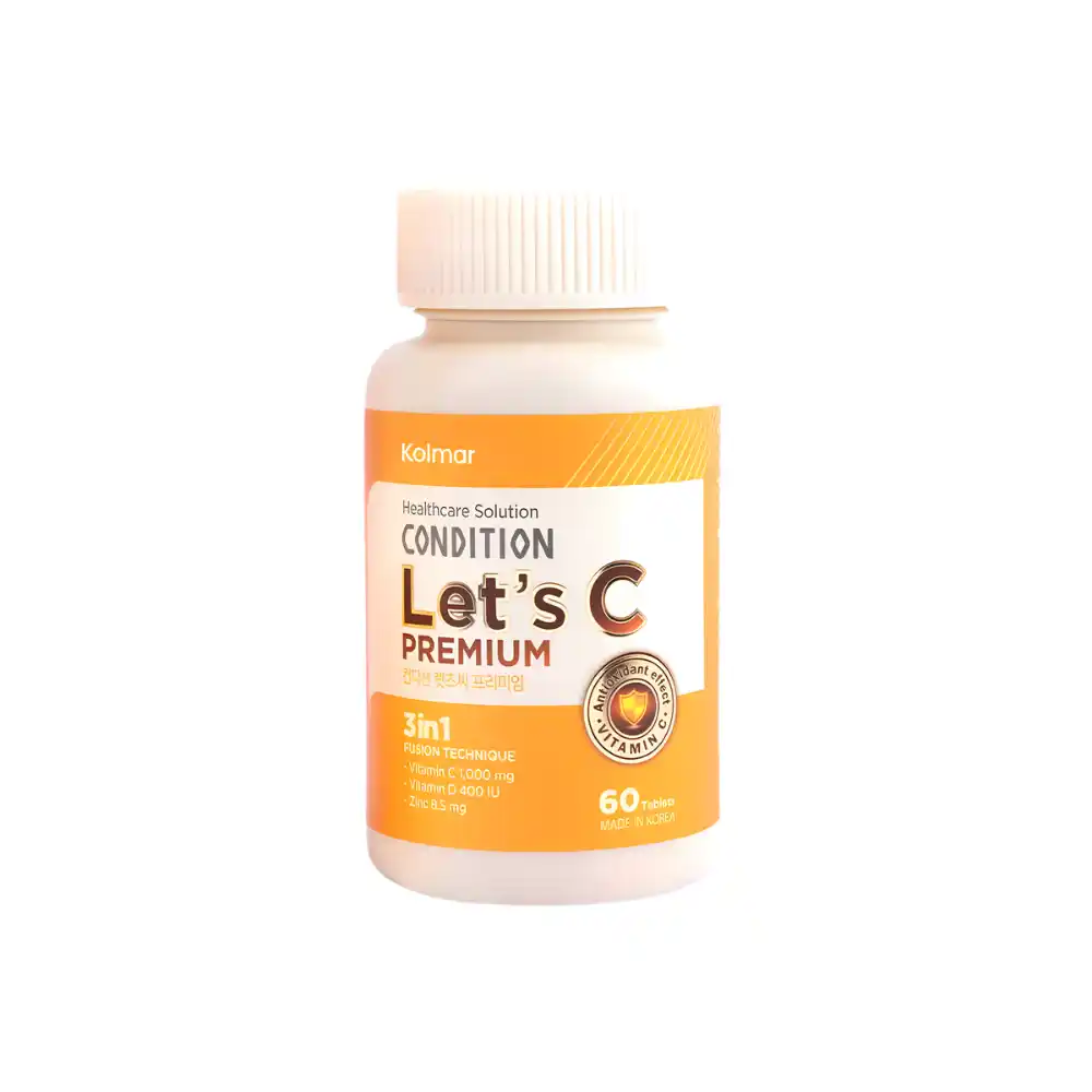Viên uống bổ sung vitamin C Condition Let's C Premium (Hộp 60 viên)