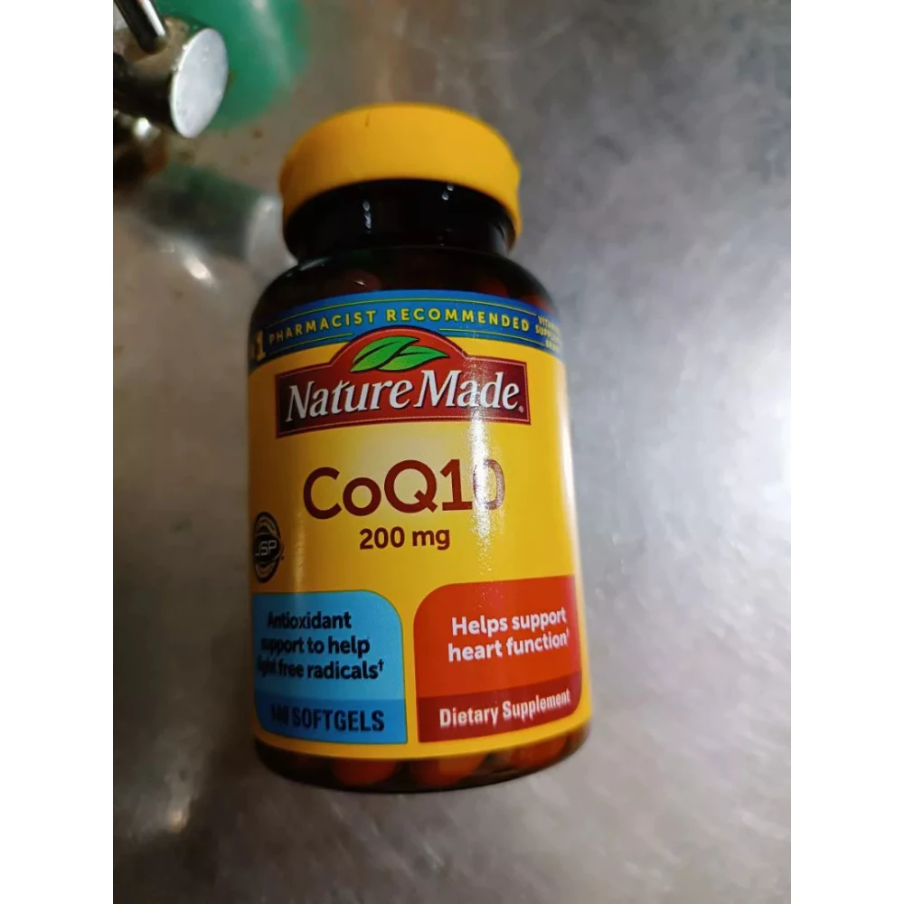Viên uống bổ tim mạch Nature Made CoQ10 200 mg nội địa Mỹ (140 viên)
