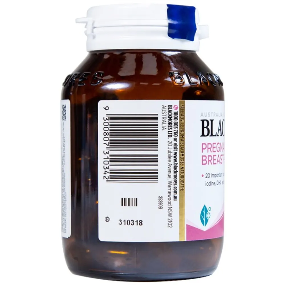 Viên uống cho bà bầu Blackmores pregnancy & breast feeding gold (60 viên)