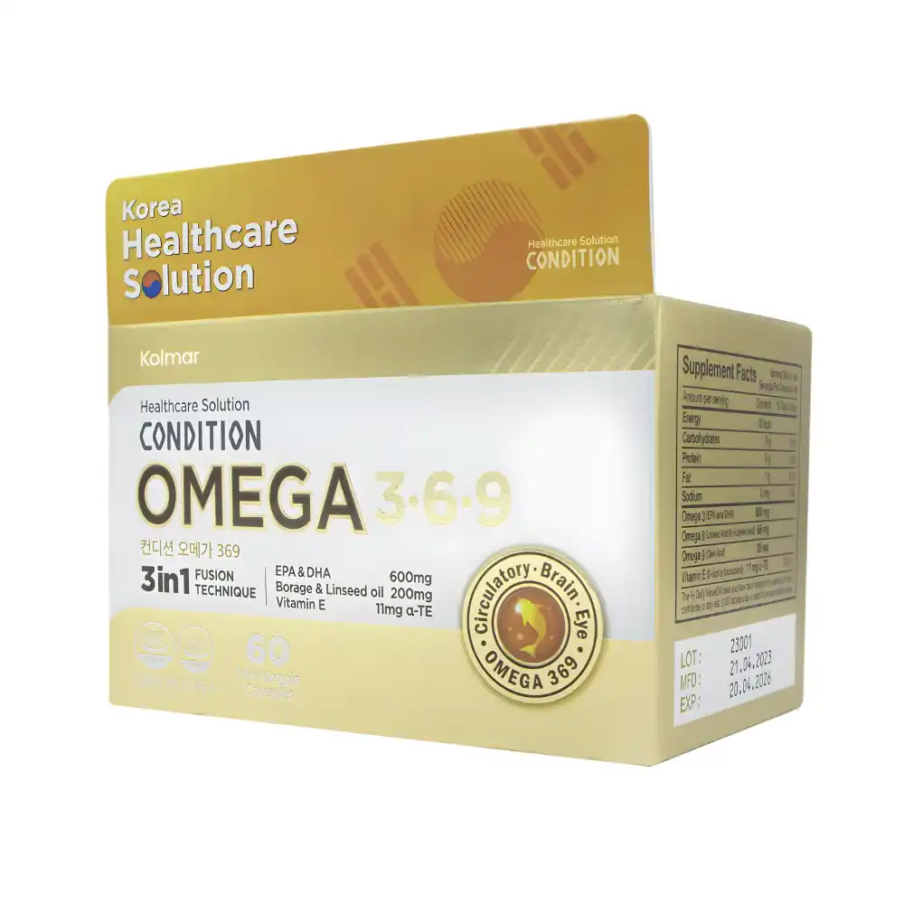 Viên uống Condition Omega 3-6-9 (Hộp 60 viên)