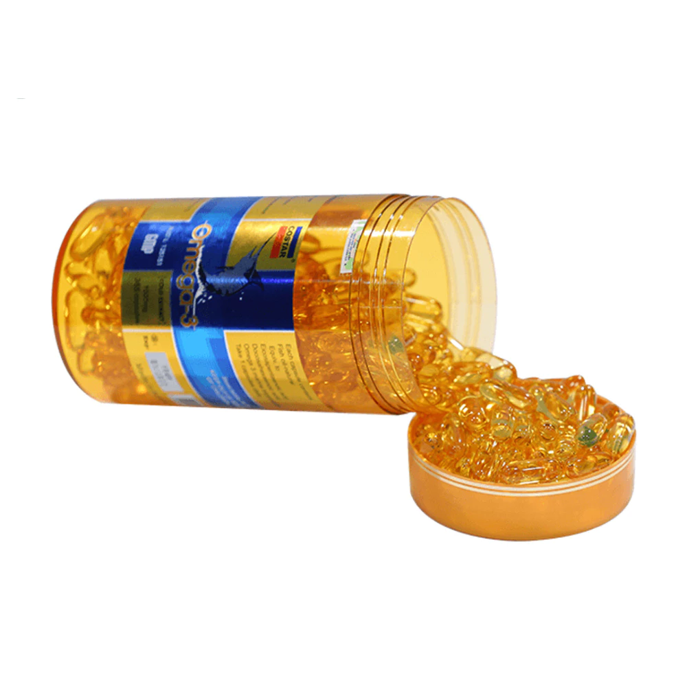 Viên uống Costar dầu cá 1000mg Omega 3  100/365 viên