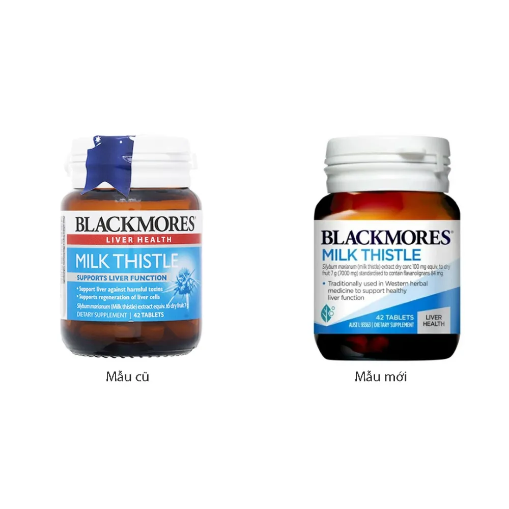 Viên uống hỗ trợ gan Blackmores milk thistle (42 viên)