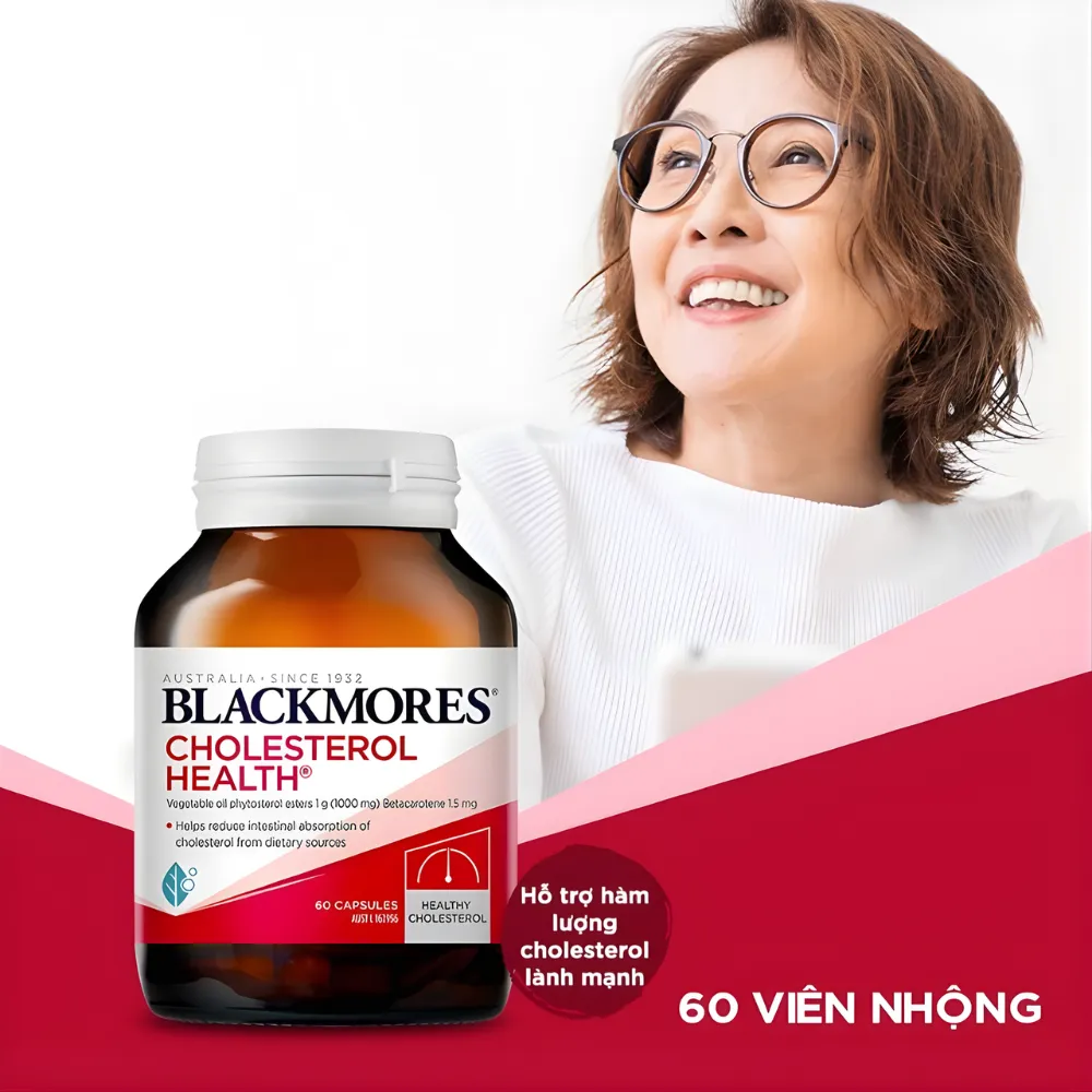 Viên uống hỗ trợ giảm cholesterol Blackmores (60 viên)