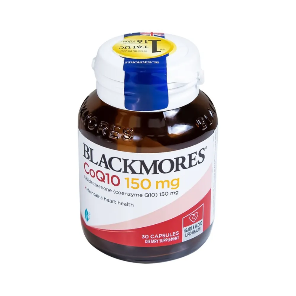 Viên uống hỗ trợ tim mạch Blackmores CoQ10 150mg (30 viên)