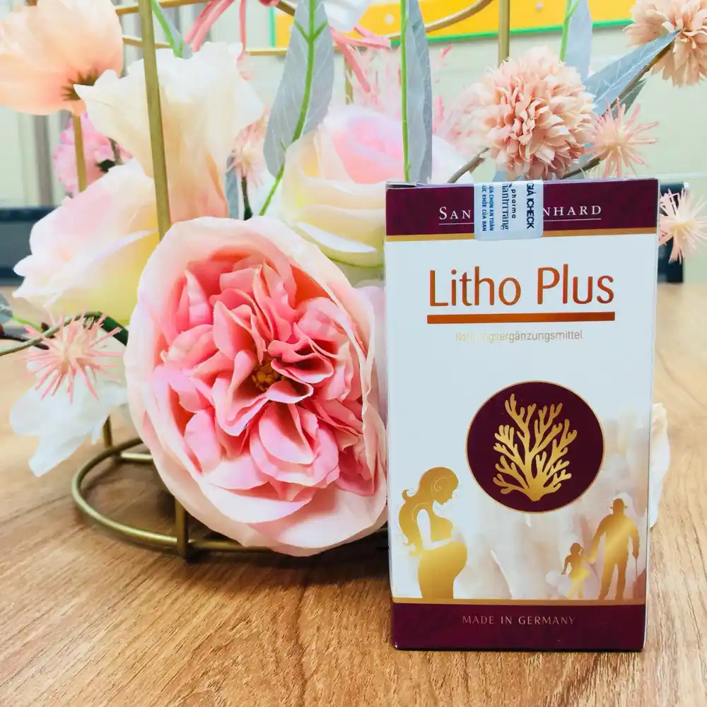Viên uống Litho Plus bổ sung Canxi dành cho bà bầu (30 viên)