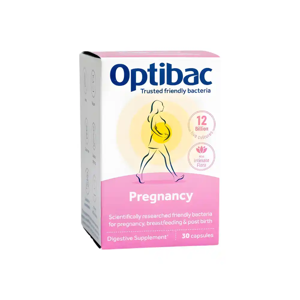 Viên uống lợi khuẩn cho bà bầu Optibac pregnancy probiotics hộp 30 viên