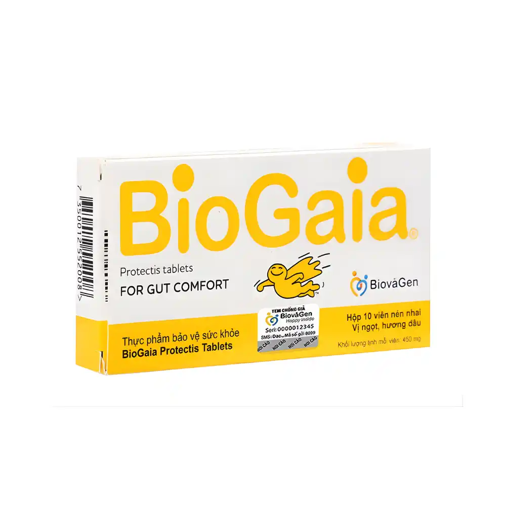 Viên uống men vi sinh BioGaia Protectis hộp 10 viên
