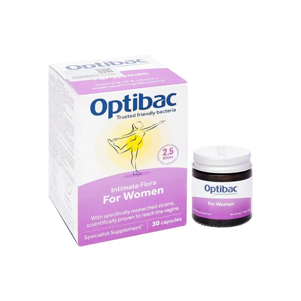 Viên uống men vi sinh Optibac for women hộp 30 viên