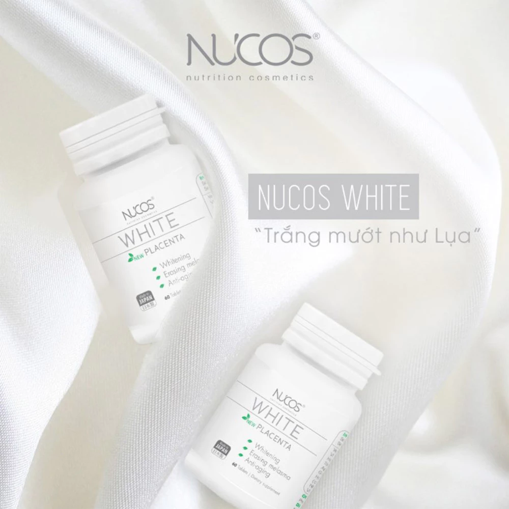 Viên uống Nucos sáng da, giảm nám, chống nắng 60 viên