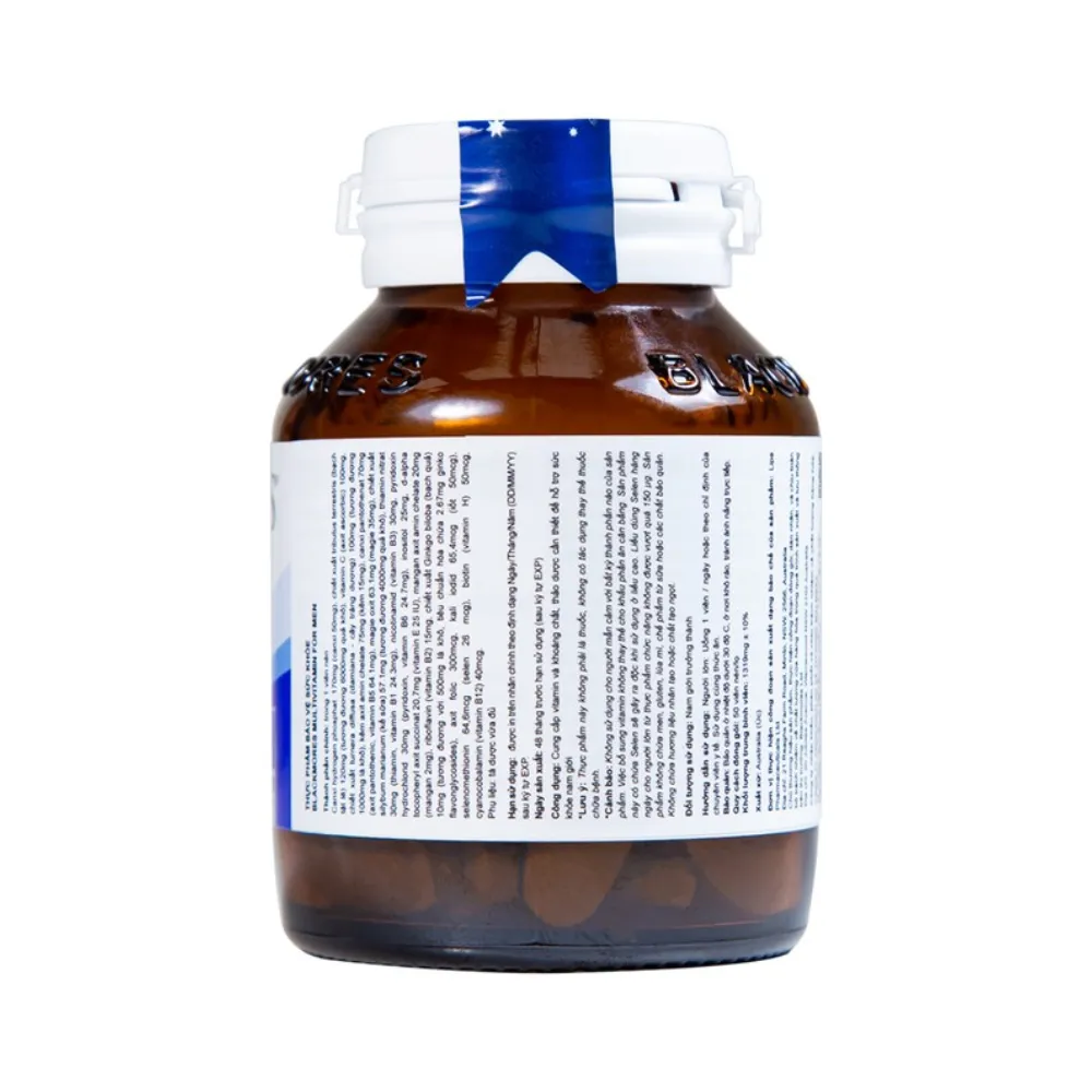 Viên uống tăng cường sinh lý nam Blackmores multivitamin for men (50 viên)