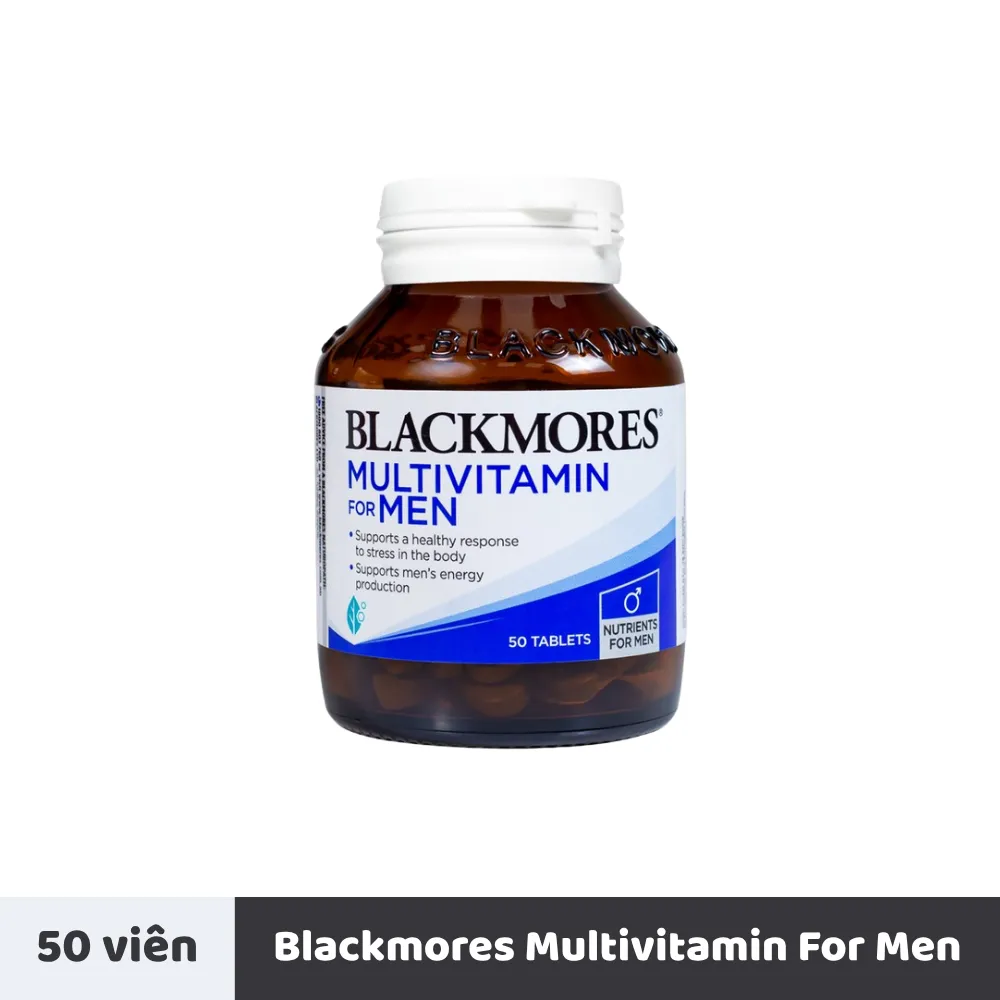 Viên uống tăng cường sinh lý nam Blackmores multivitamin for men (50 viên)