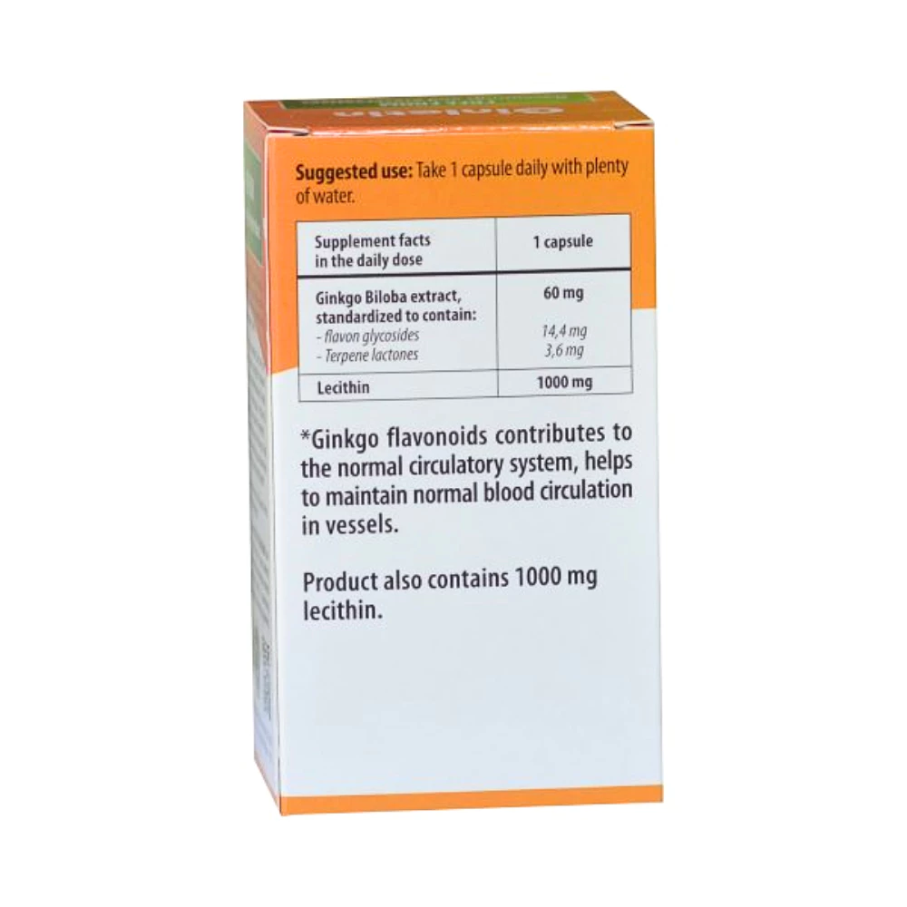 Viên uống tăng cường tuần hoàn máu não BioCo Ginletin (hộp 90 viên)