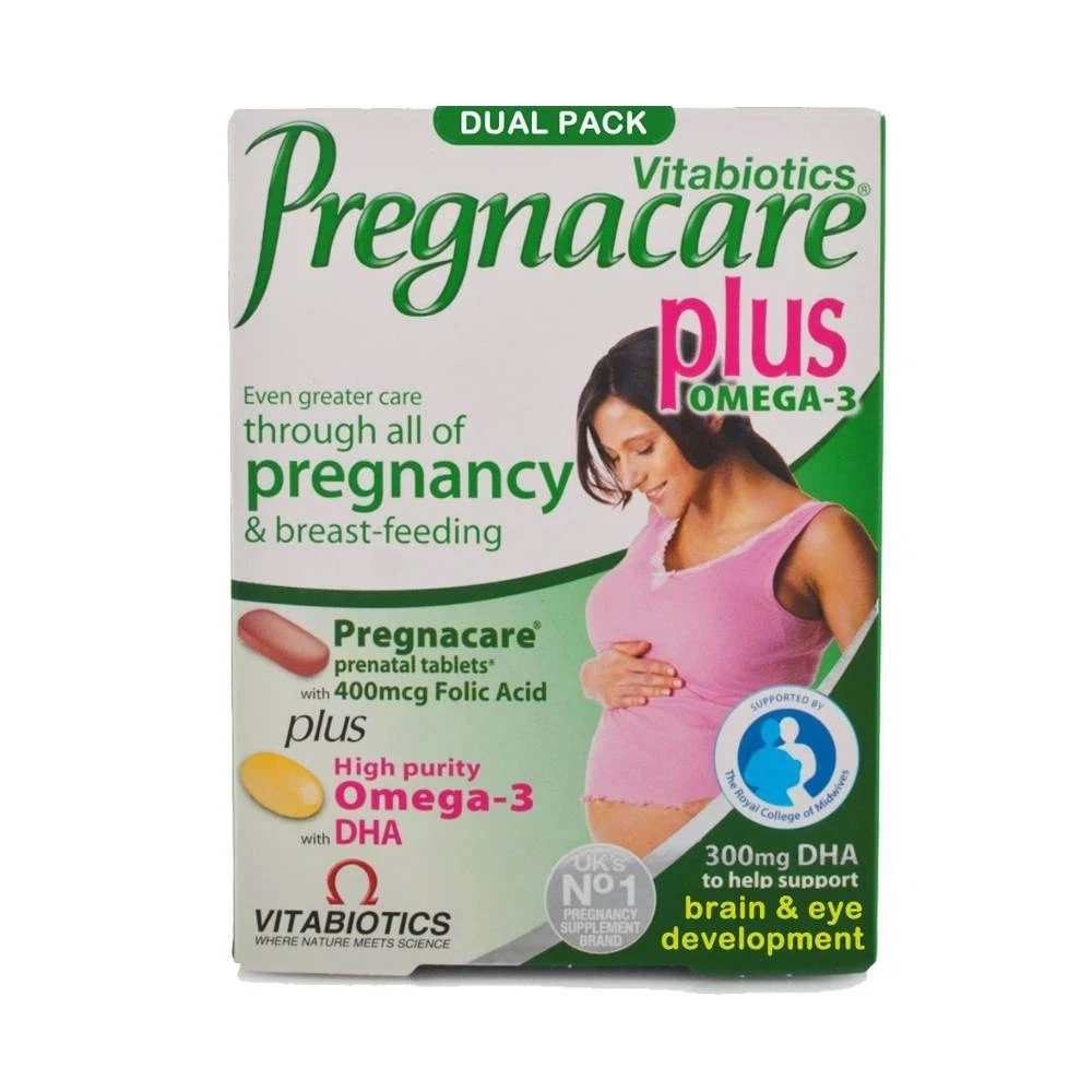 Vitamin mẹ bầu Pregnacare Plus Omega-3 56 viên