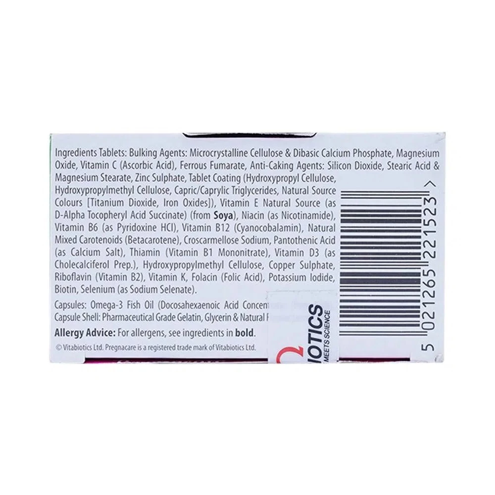 Vitamin mẹ bầu Pregnacare Plus Omega-3 56 viên