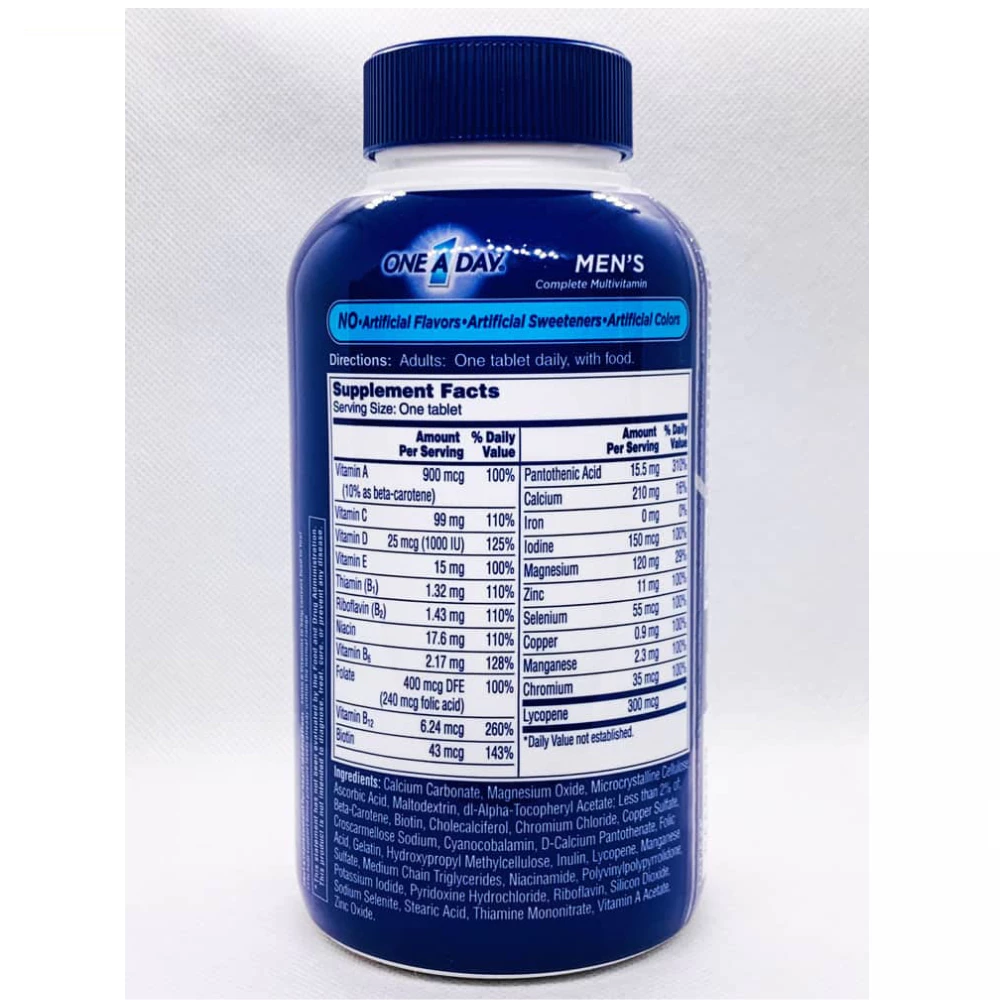 Vitamin tổng hợp One A Day dành cho nam One A Day Men’s Multivitamin (300 viên)