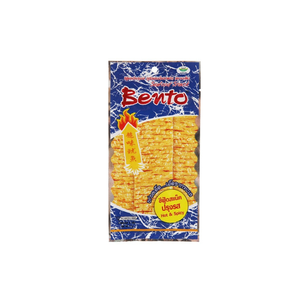 Snack Bento hải sản/mực tẩm gia vị các loại gói 18g