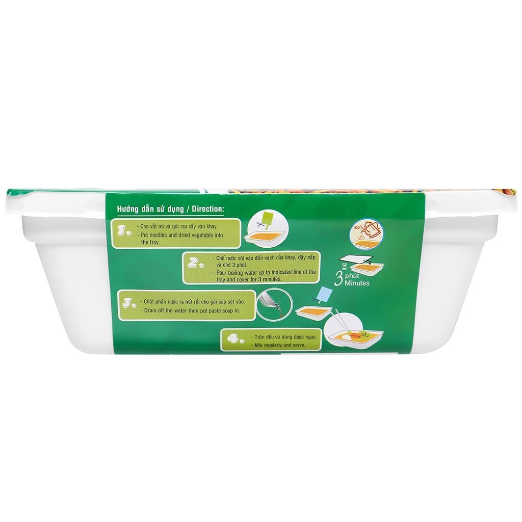 Xóa - Mì xào Táo Quân thập cẩm khay 85g