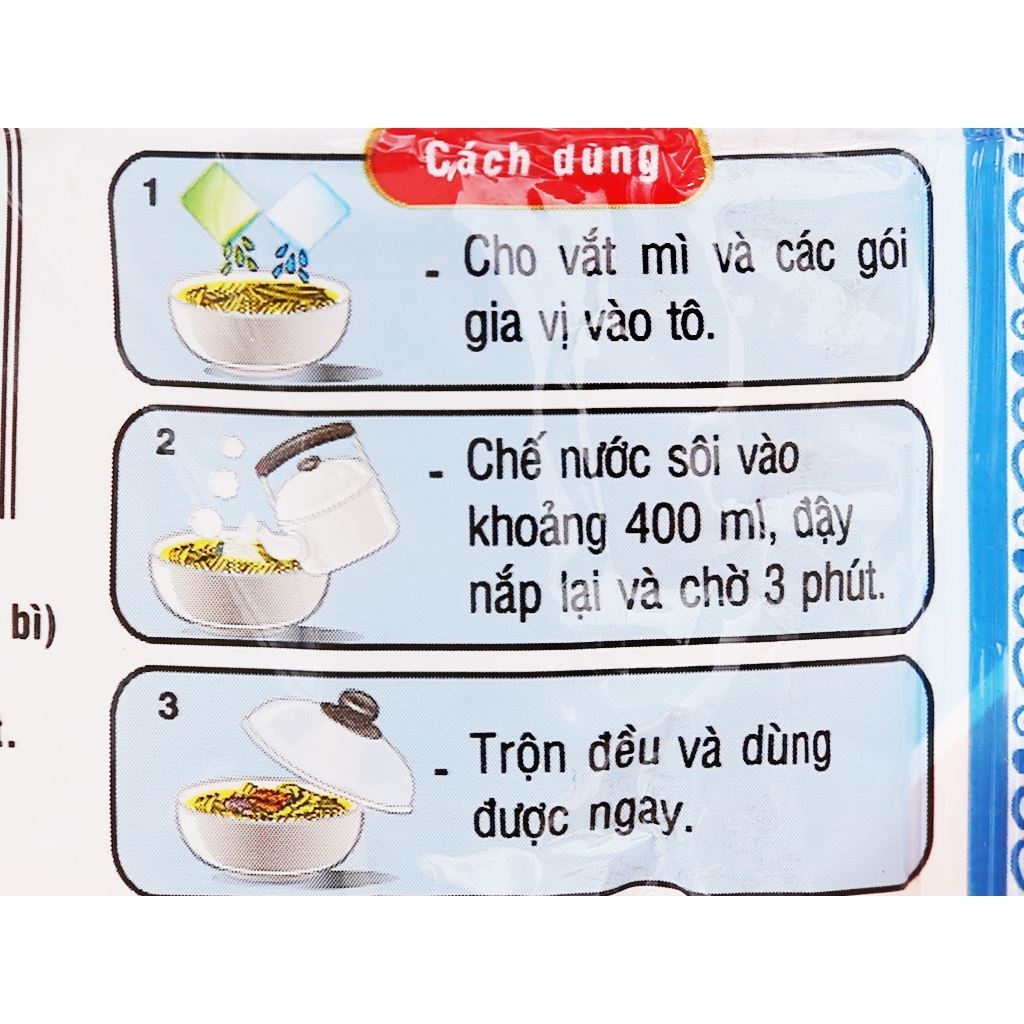 Xóa - (Thùng 30 gói) Mì Hảo Hảo sườn heo tỏi phi gói 73g