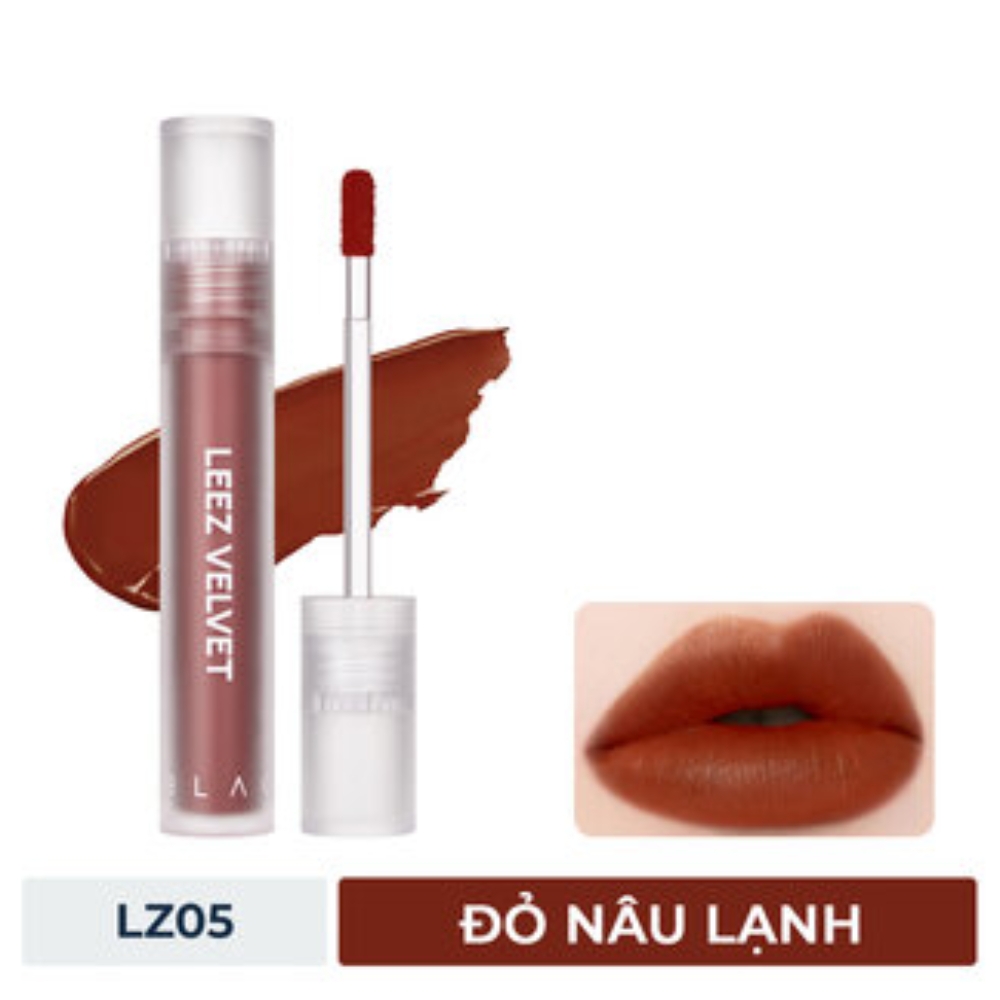 Son Tint Black Rouge LZ05 Peanut Latte - Đỏ nâu lạnh 4g