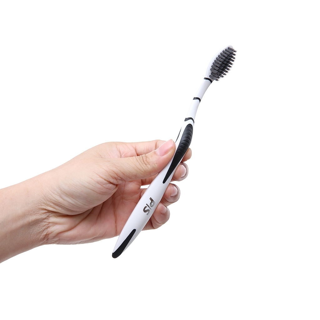 Bộ 2 bàn chải đánh răng P/S than bạc kháng khuẩn