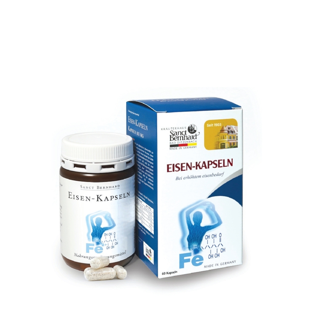 Viên uống bổ sung sắt Eisen Kapseln 60 viên