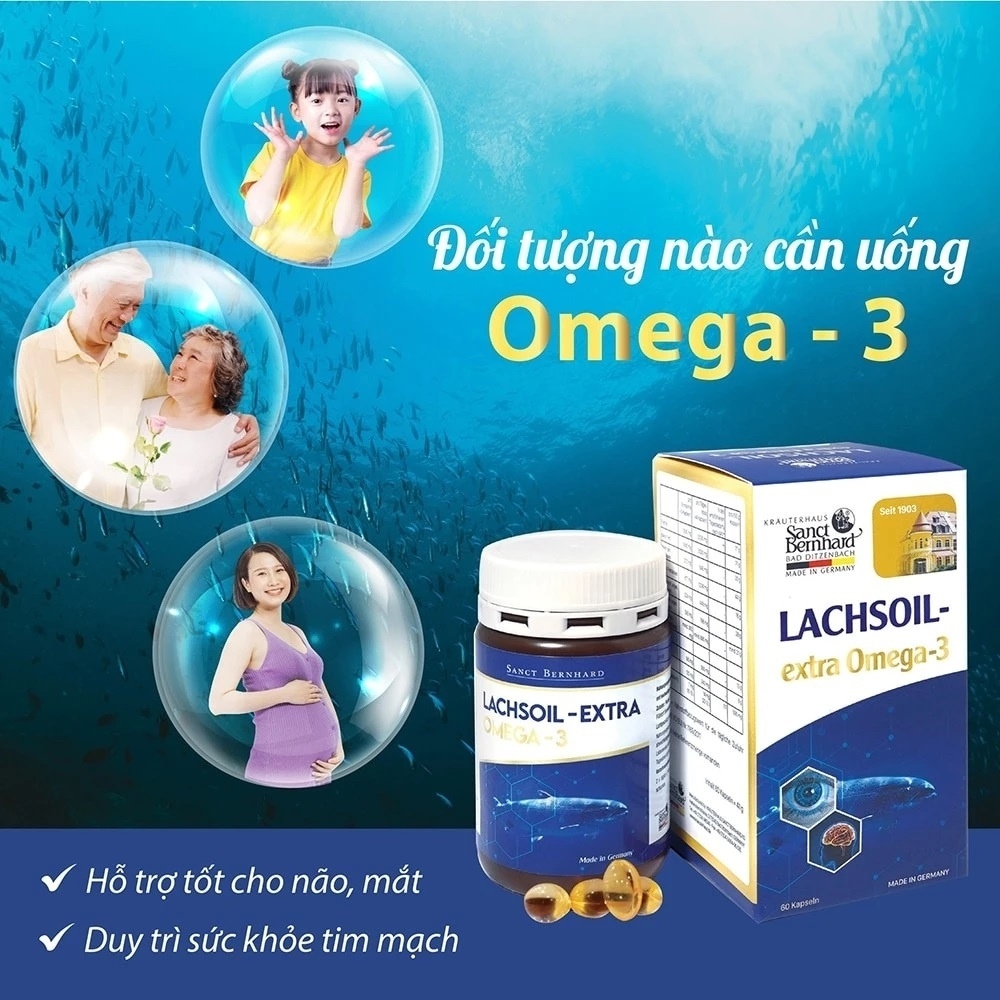 Viên uống bổ sung Omega 3 từ dầu cá hồi 60 viên