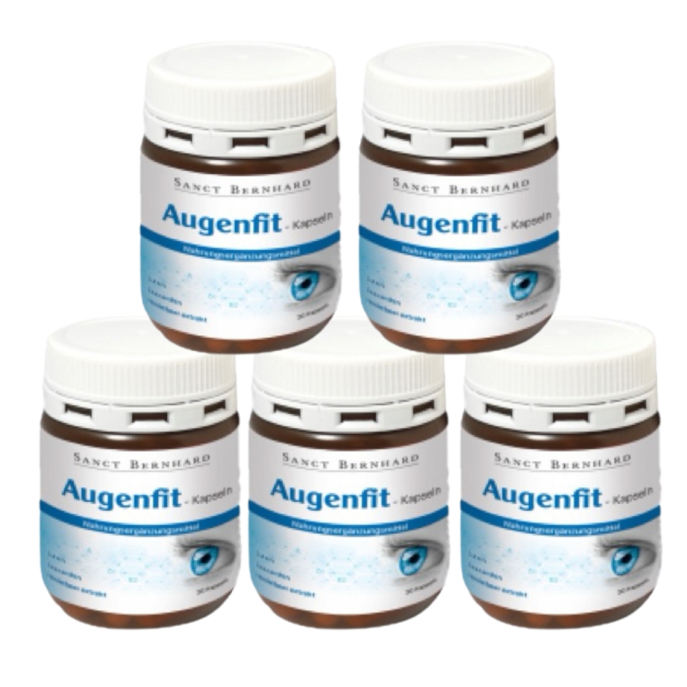 Viên uống bổ mắt Augenfit - Kapseln chai 30 viên