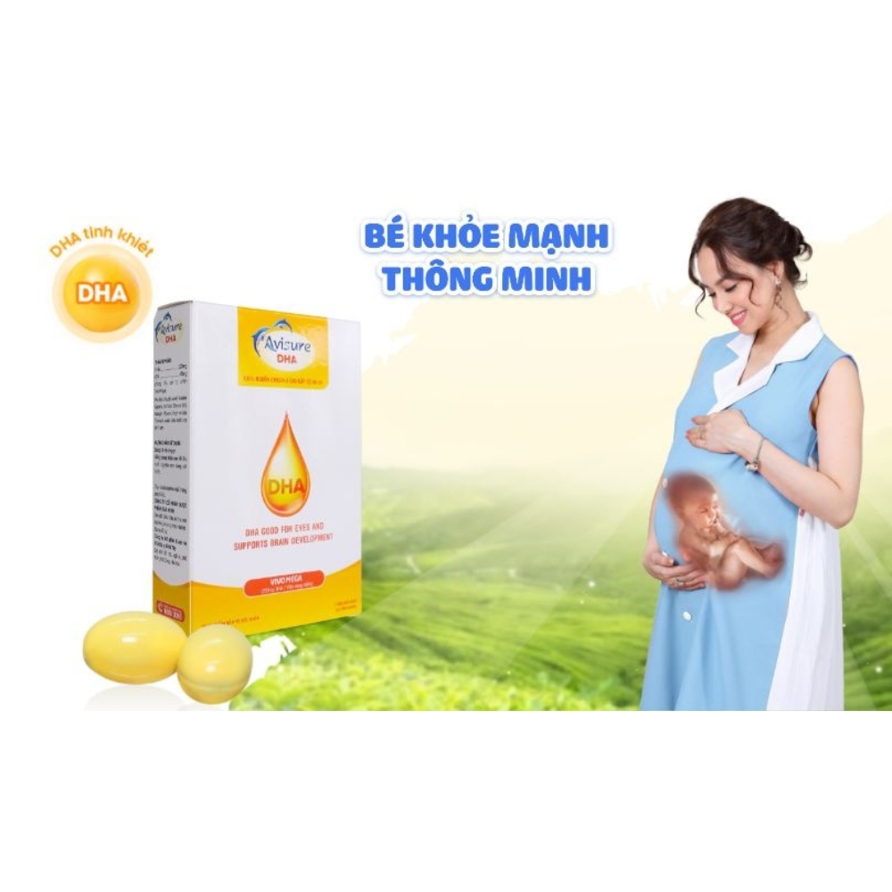 Viên uống bổ sung Avisure DHA cho mẹ bầu (hộp 40 viên)