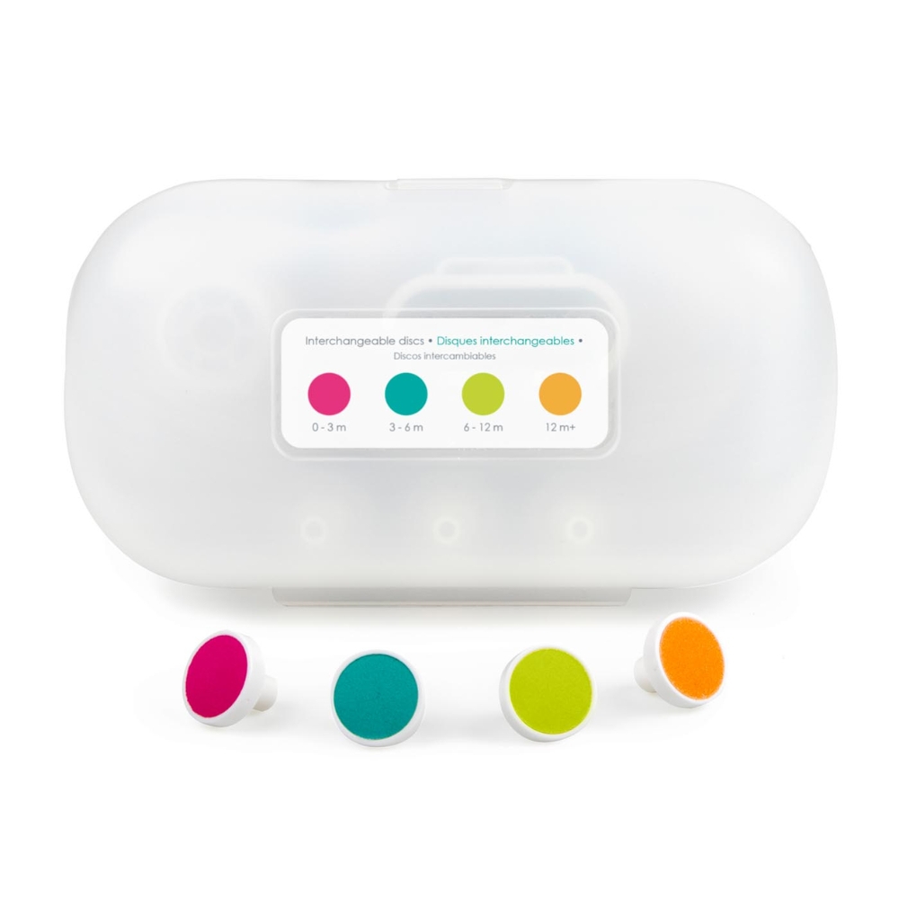 Phụ kiện - Bộ 3 đầu dũa thay thế cho máy dũa móng tay bbluv Trimo - giai đoạn 3: từ 6 đến 12 tháng (green)