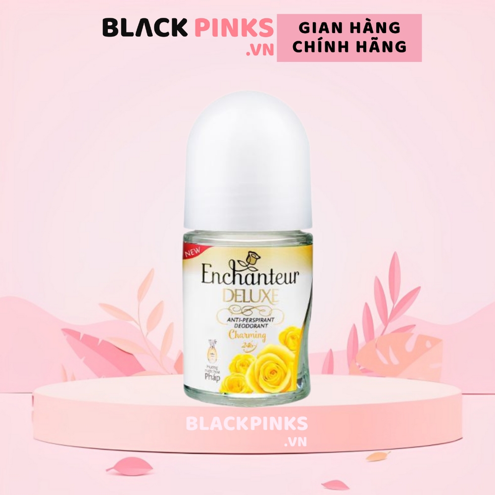 Lăn khử mùi hương nước hoa Enchanteur Charming/Romantic/Sensation/Delightful 25ml
