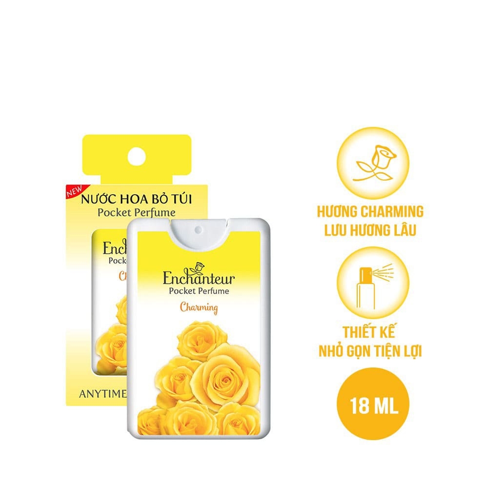 Nước hoa bỏ túi Enchanteur Charming/Delightful 18ml