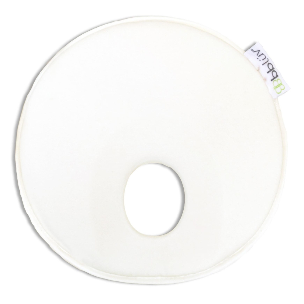 Gối chống bẹp đầu cho bé bbluv Pilo Grey/Ivory