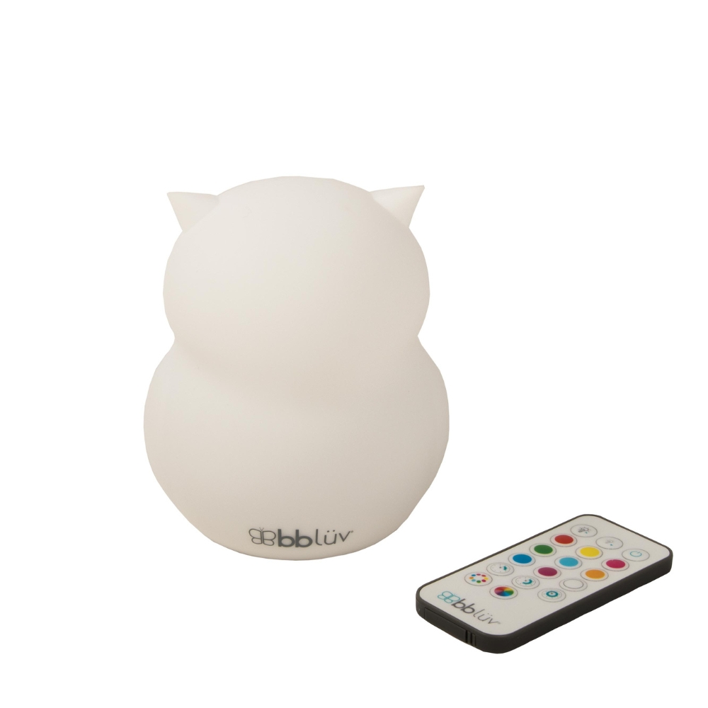 Đèn ngủ di động đổi màu bằng silicone bbluv Hibu