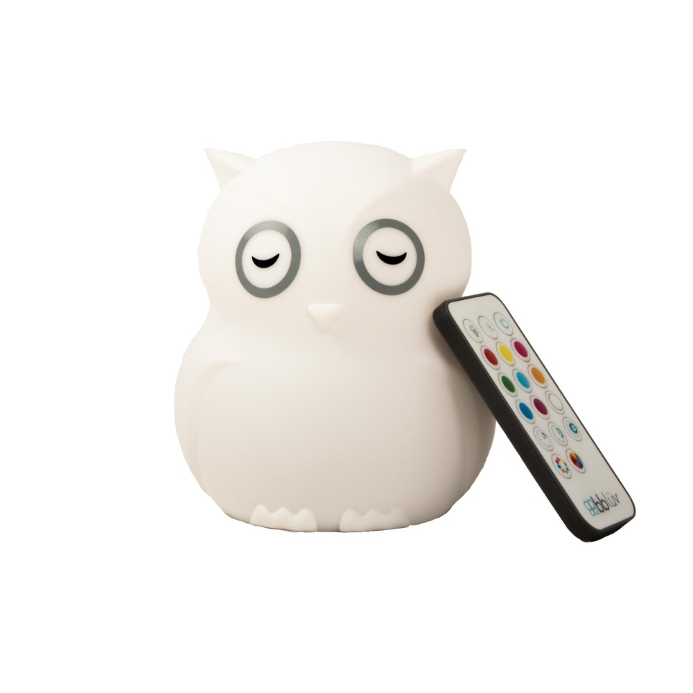 Đèn ngủ di động đổi màu bằng silicone bbluv Hibu