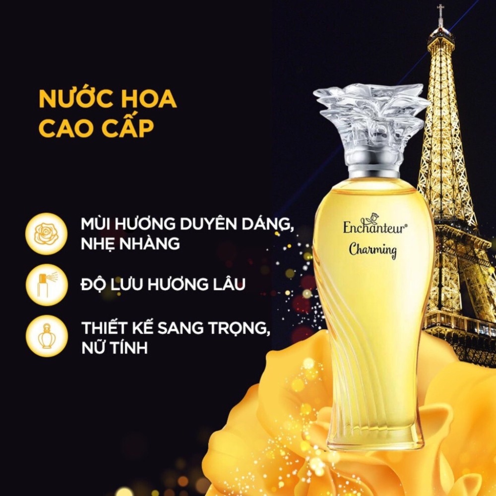 Nước hoa cao cấp Enchanteur Charming/Delightful/Sensation 10ml