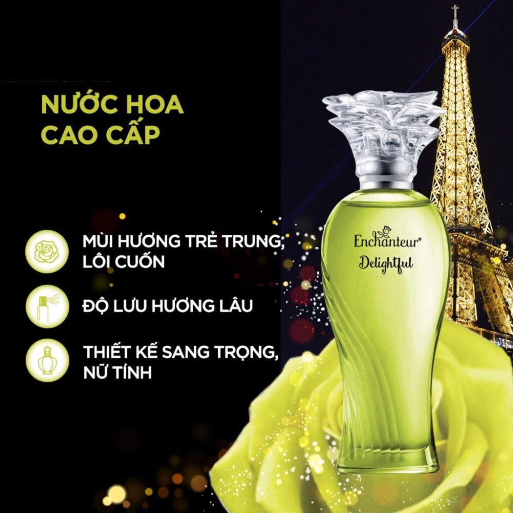 Nước hoa cao cấp Enchanteur Charming/Delightful/Sensation 50ml