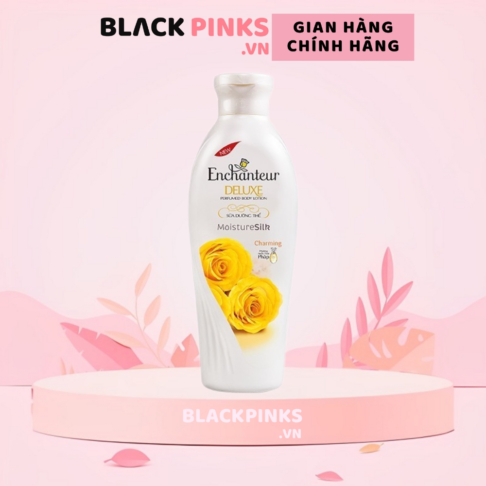 Sữa dưỡng thể trắng da/ dưỡng ẩm mềm mịn da Enchanteur Charming 200g