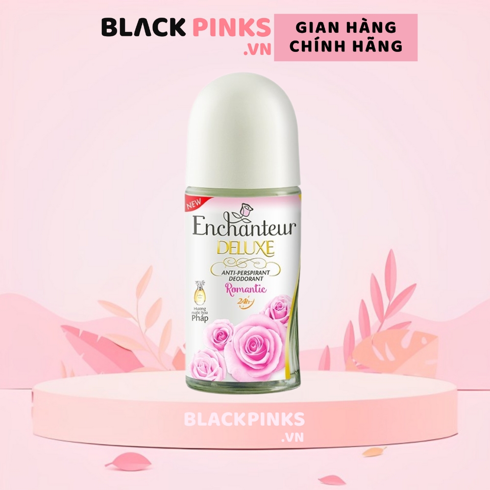 Lăn khử mùi hương nước hoa Enchanteur Charming/Magic/Romantic/Sensation/Delightful 50ml
