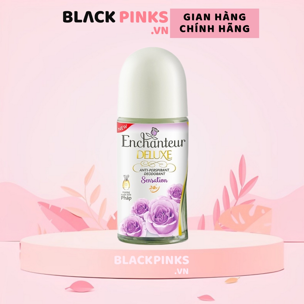 Lăn khử mùi hương nước hoa Enchanteur Charming/Magic/Romantic/Sensation/Delightful 50ml