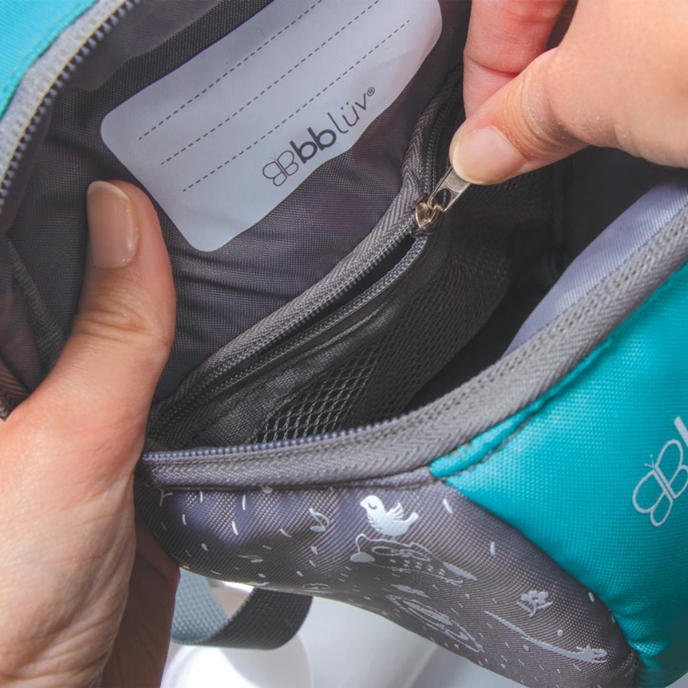 Balo cho bé bbluv Pak Aqua/Lime/Pink