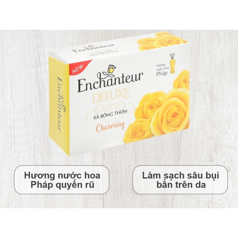 Xà bông thơm Enchanteur Charming/Sensation/Magic/Romantic 90g