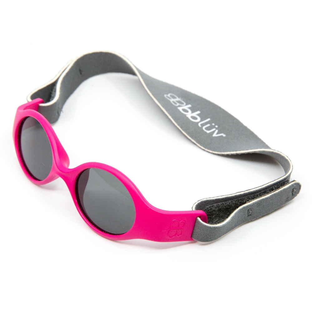 Kính râm chống tia UV cho bé bbluv Solar mini dành cho bé từ 0 - 24 tháng tuổi Aqua/Lime/Pink