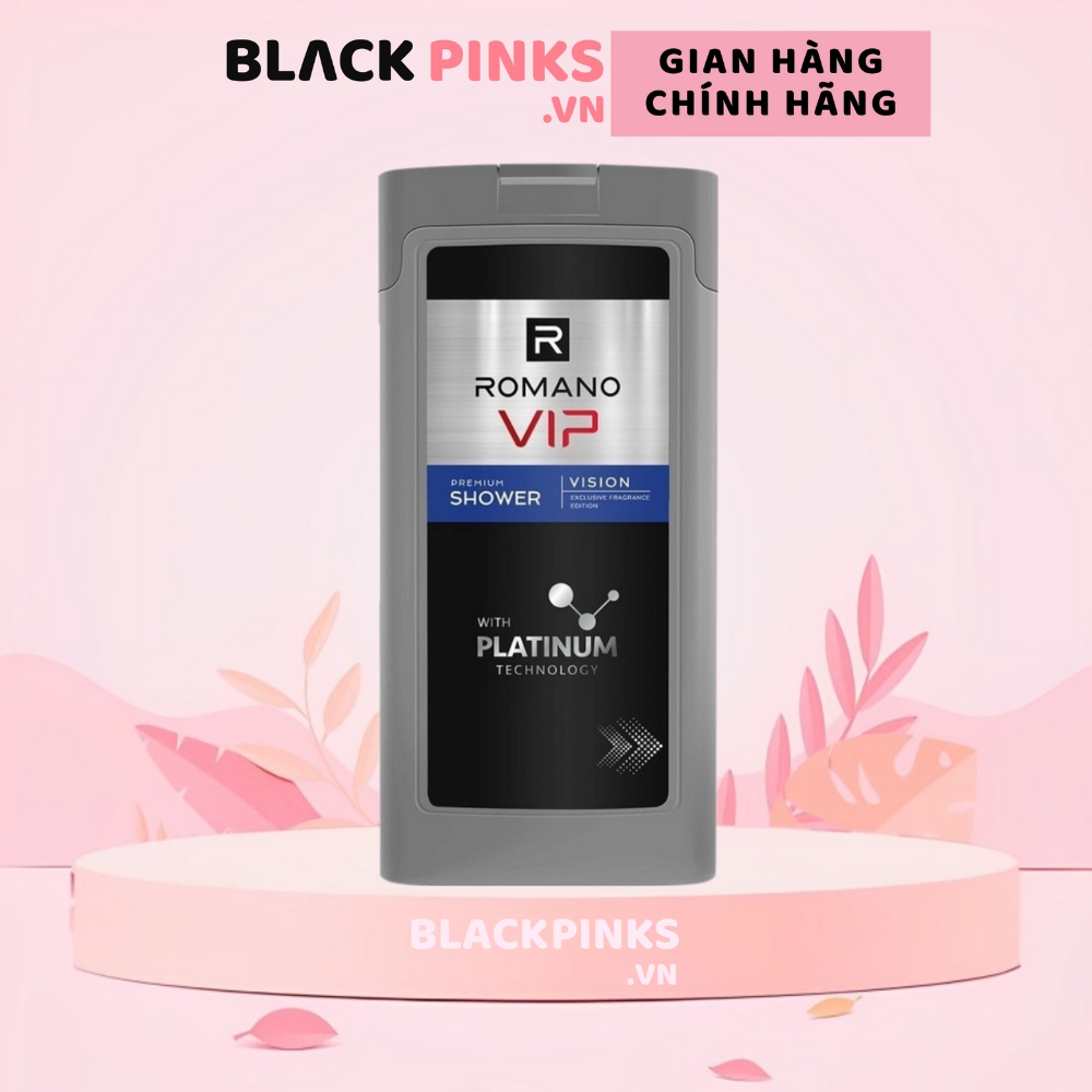 Sữa tắm hương nước hoa cao cấp Romano VIP Vision/Passion 180g