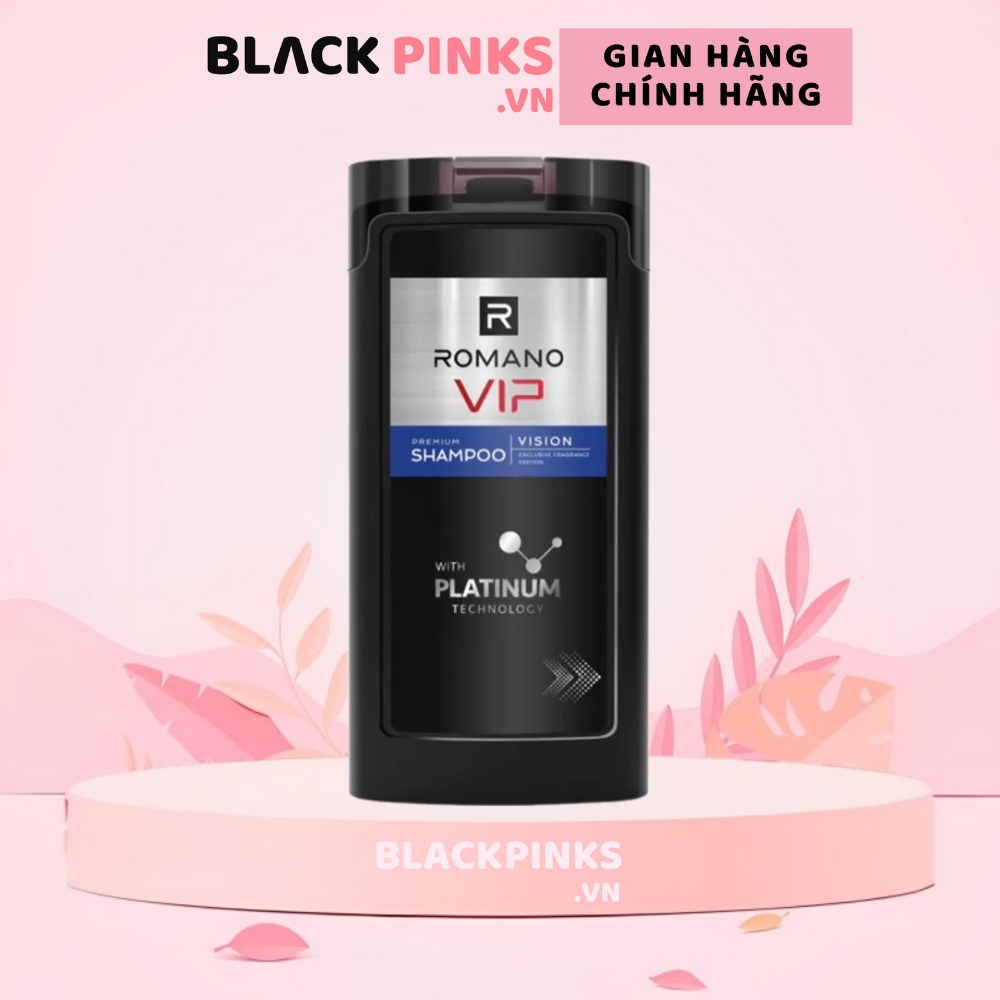 Dầu gội hương nước hoa cao cấp Romano VIP Vision/Passion 180g