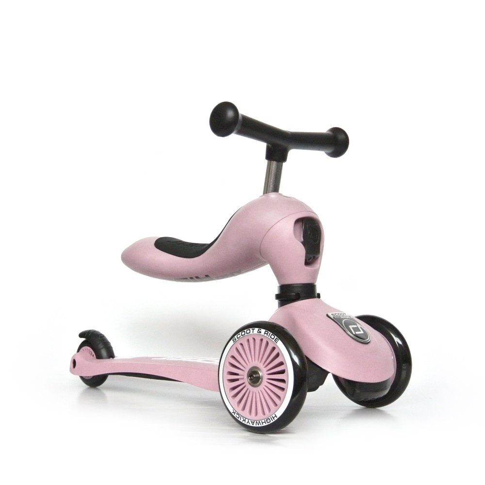 Xe chòi chân, scooter trẻ em Scoot and Ride Highwaykick 1 (rose)