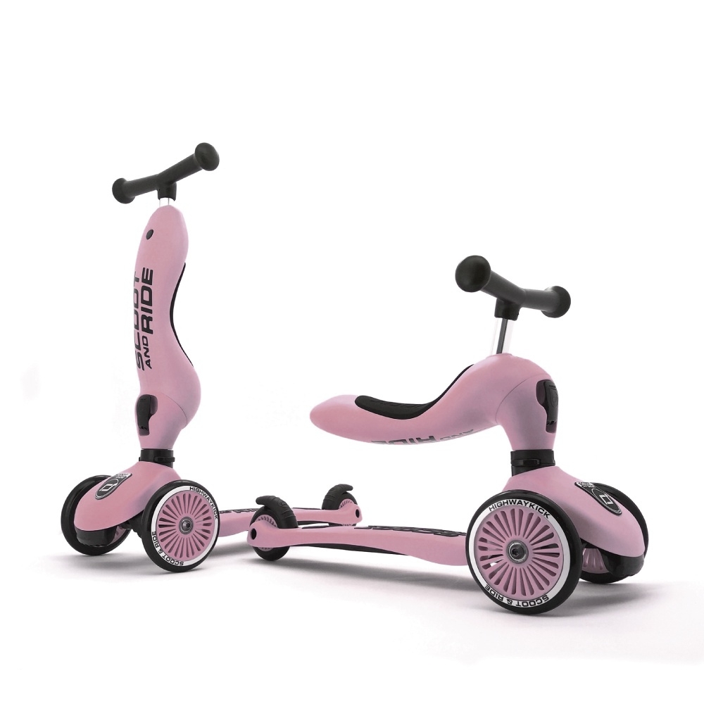 Xe chòi chân, scooter trẻ em Scoot and Ride Highwaykick 1 (rose)