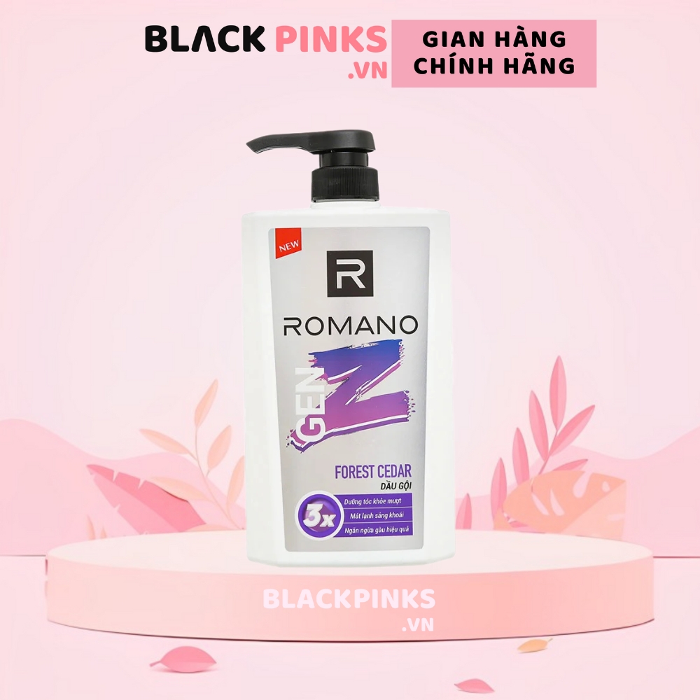 Dầu gội sạch sâu Romano Genz Sea Breeze/Forest Cedar 610g