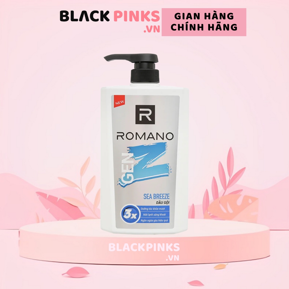 Dầu gội sạch sâu Romano Genz Sea Breeze/Forest Cedar 610g